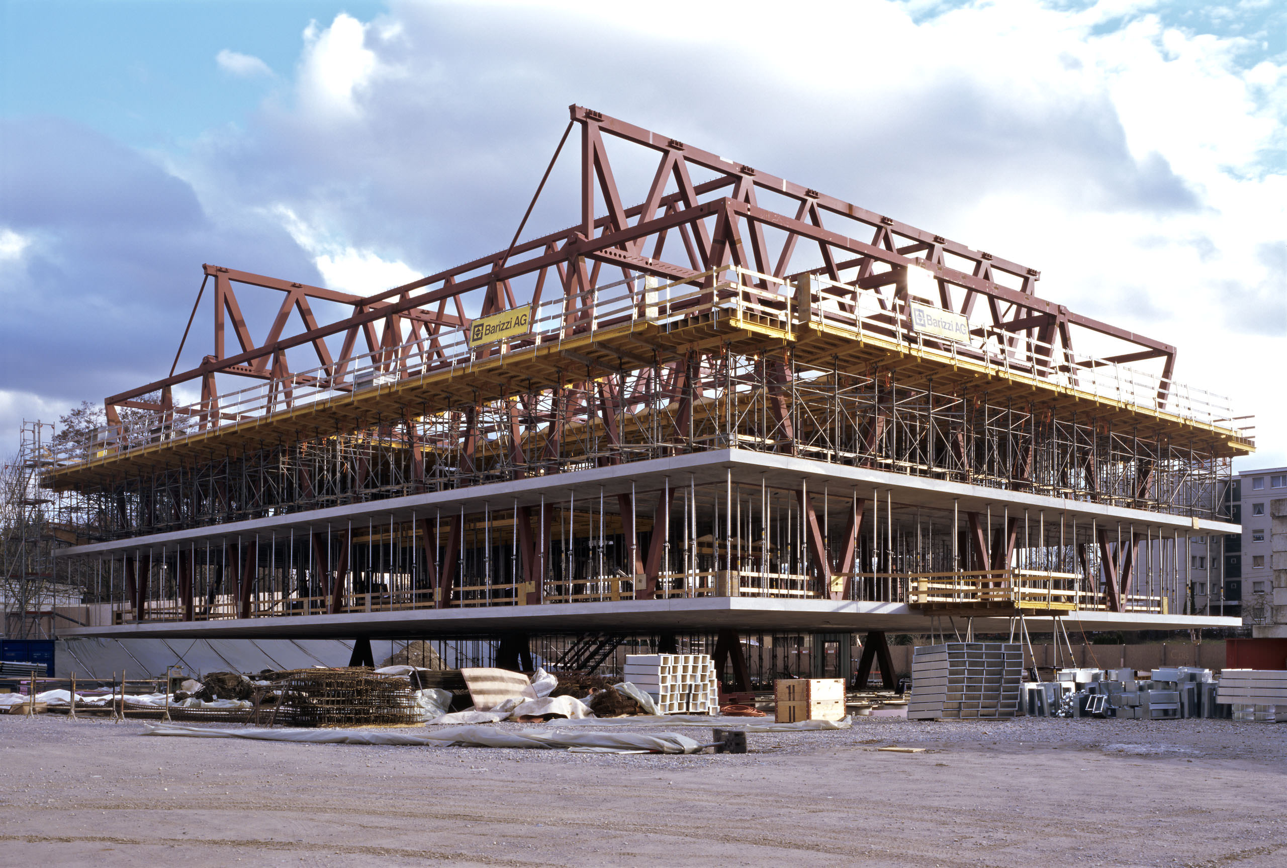 Baustelle Schulhaus Leutschenbach